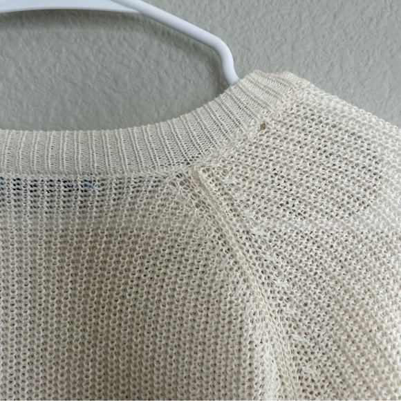 J. McLaughlin linen blend lightweight sweater - Picture 6 of 6